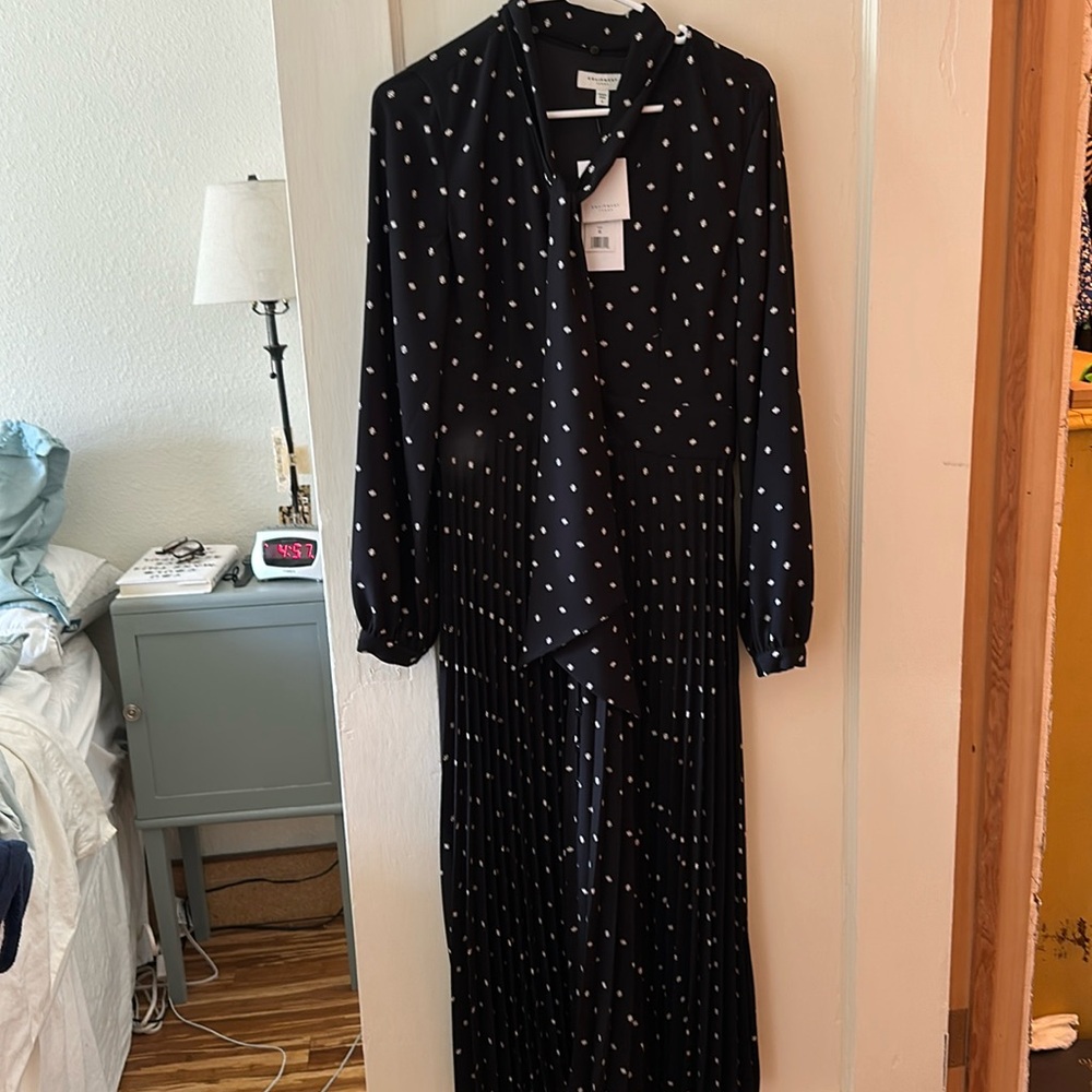 Black and white dress